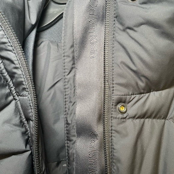 Calvin Klein Long Down Puffer Jacket sz XS - Picture 2 of 14